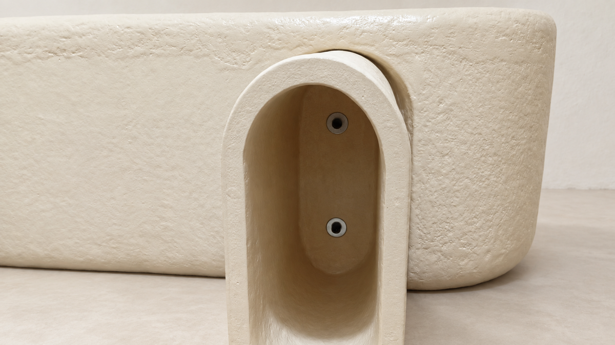 Pill Storage Bench — front view