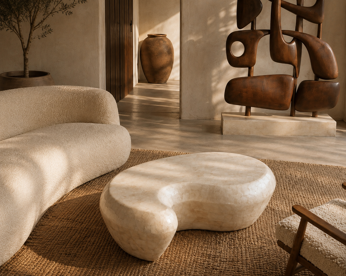 Handmade Wabi Sabi Coffee Table