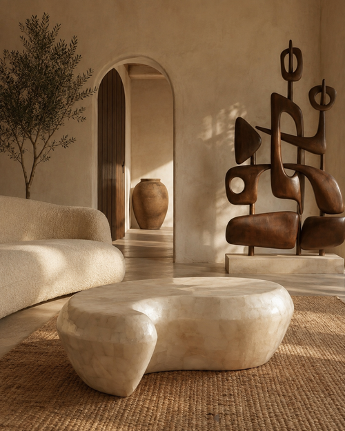 Handmade Wabi Sabi Coffee Table