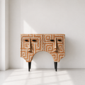Sculptural Face Console D-2