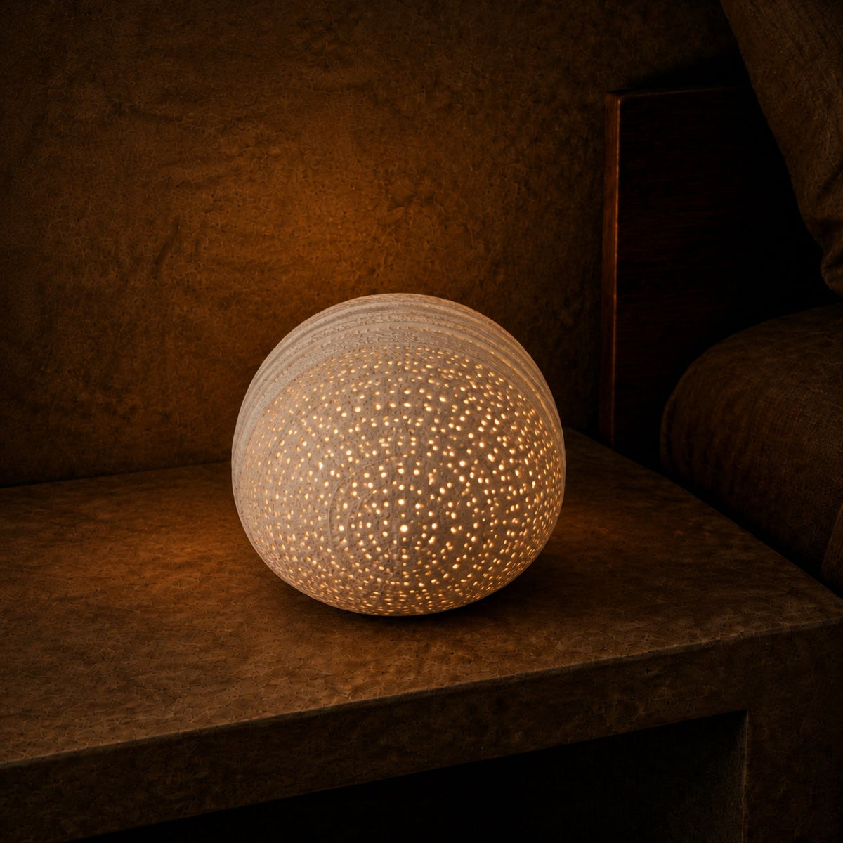 Cocoon Sculptural Lamp