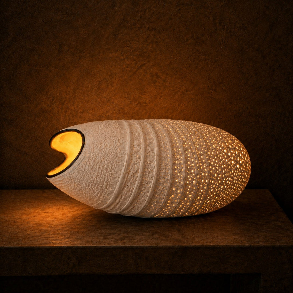 Cocoon Sculptural Lamp