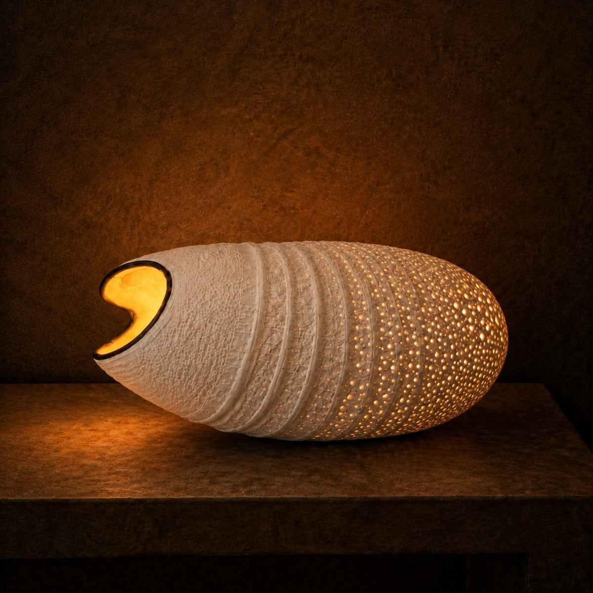 Cocoon Sculptural Lamp